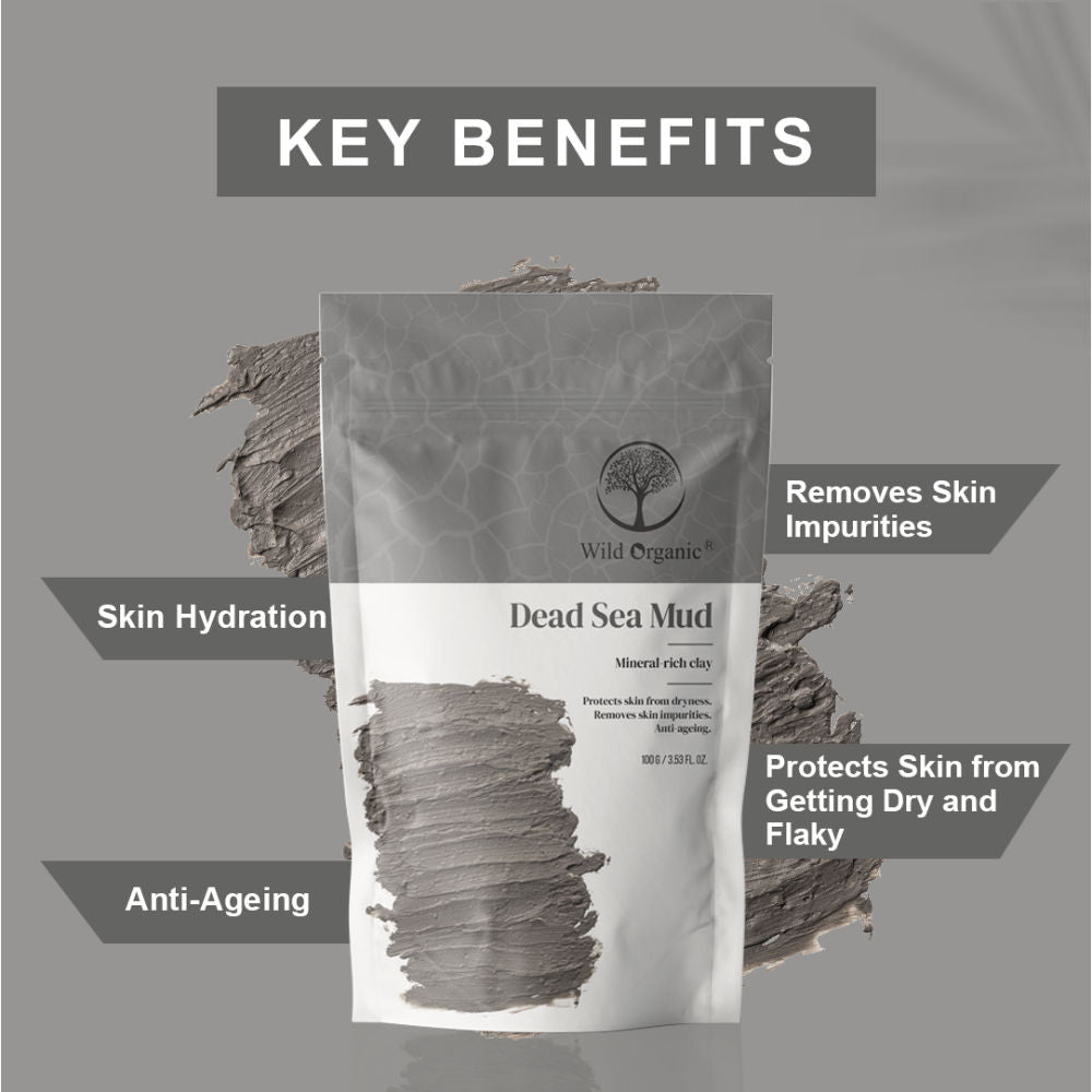 Dead Sea Mud Mineral-Rich Clay Powder