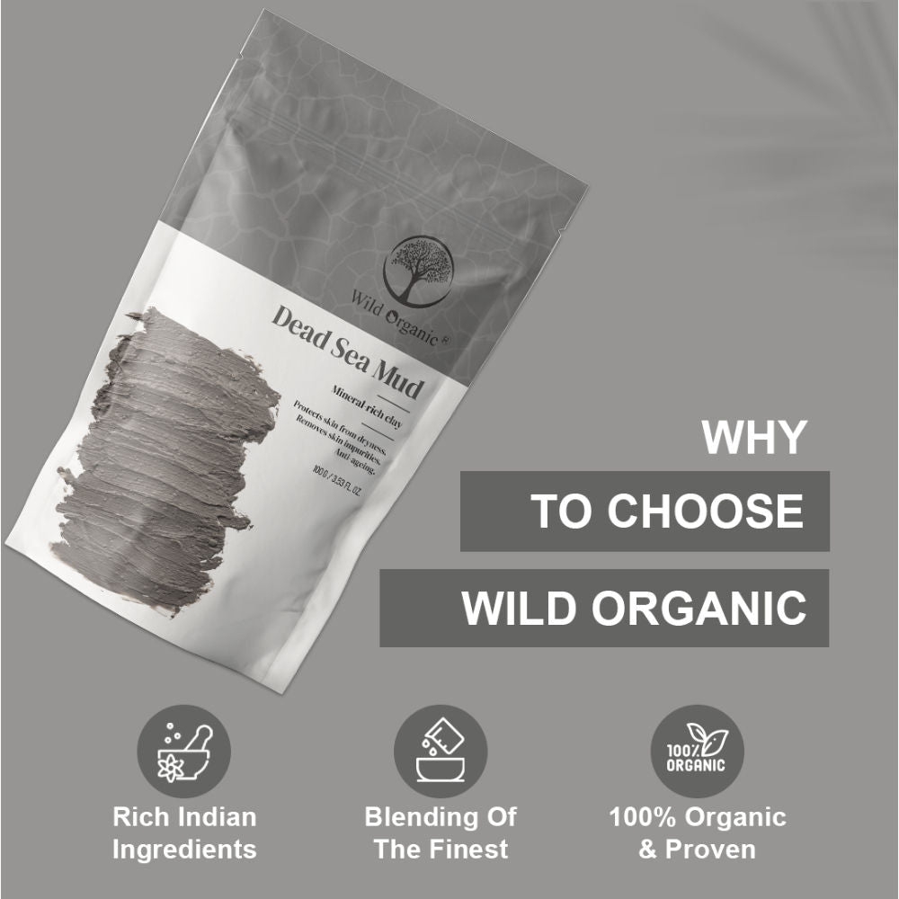 Dead Sea Mud Mineral-Rich Clay Powder