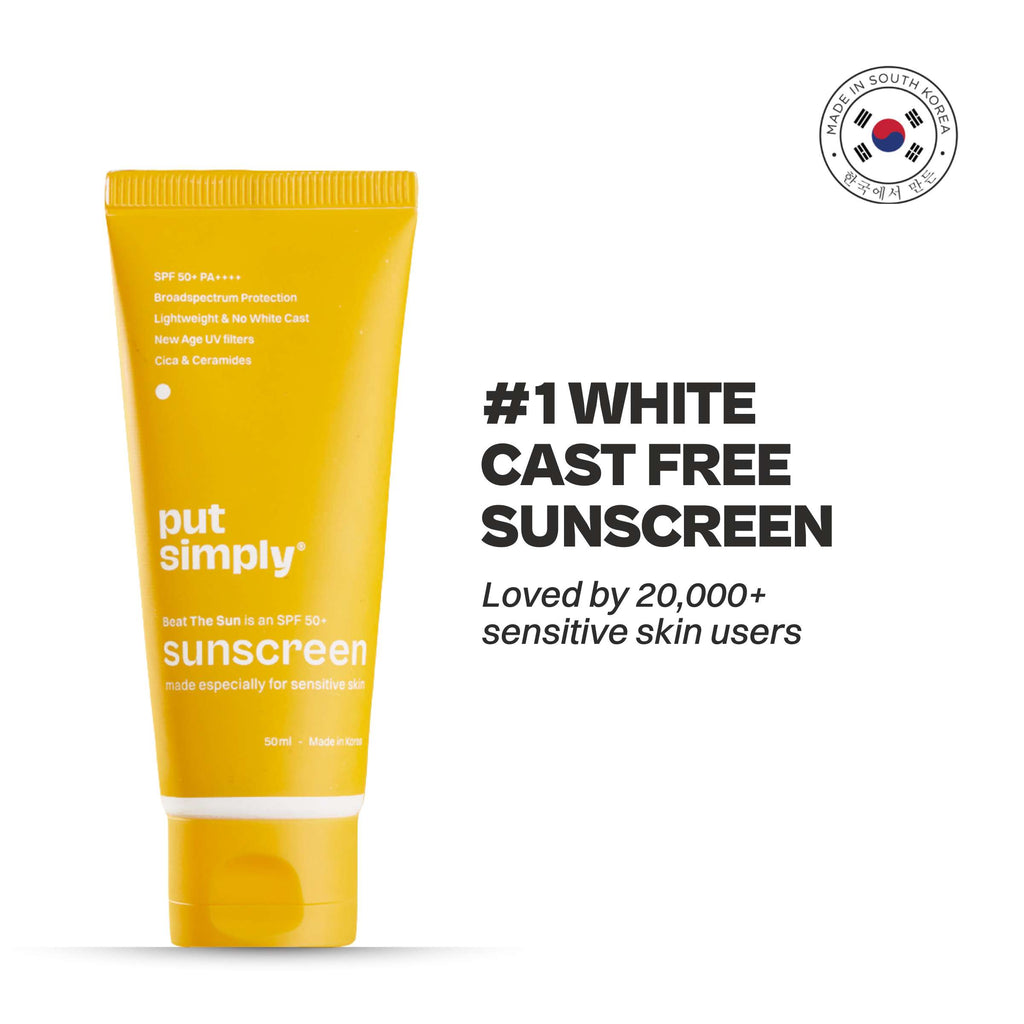 BroadSpectrum Sunscreen SPF 50 PA++++ , Zero White-Cast, Ultra lightweight, Non-greasy