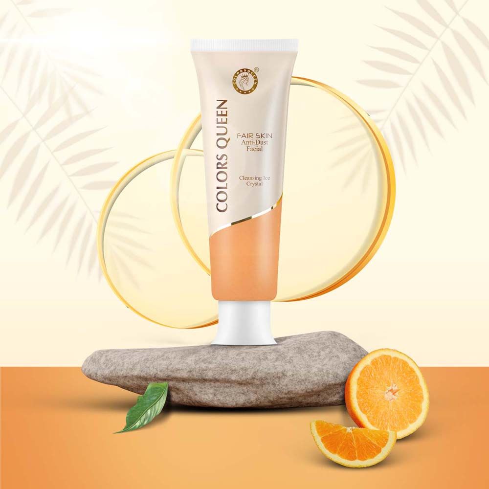 Anti-Dust Facial Cleanser With Ice Crystal Face Wash