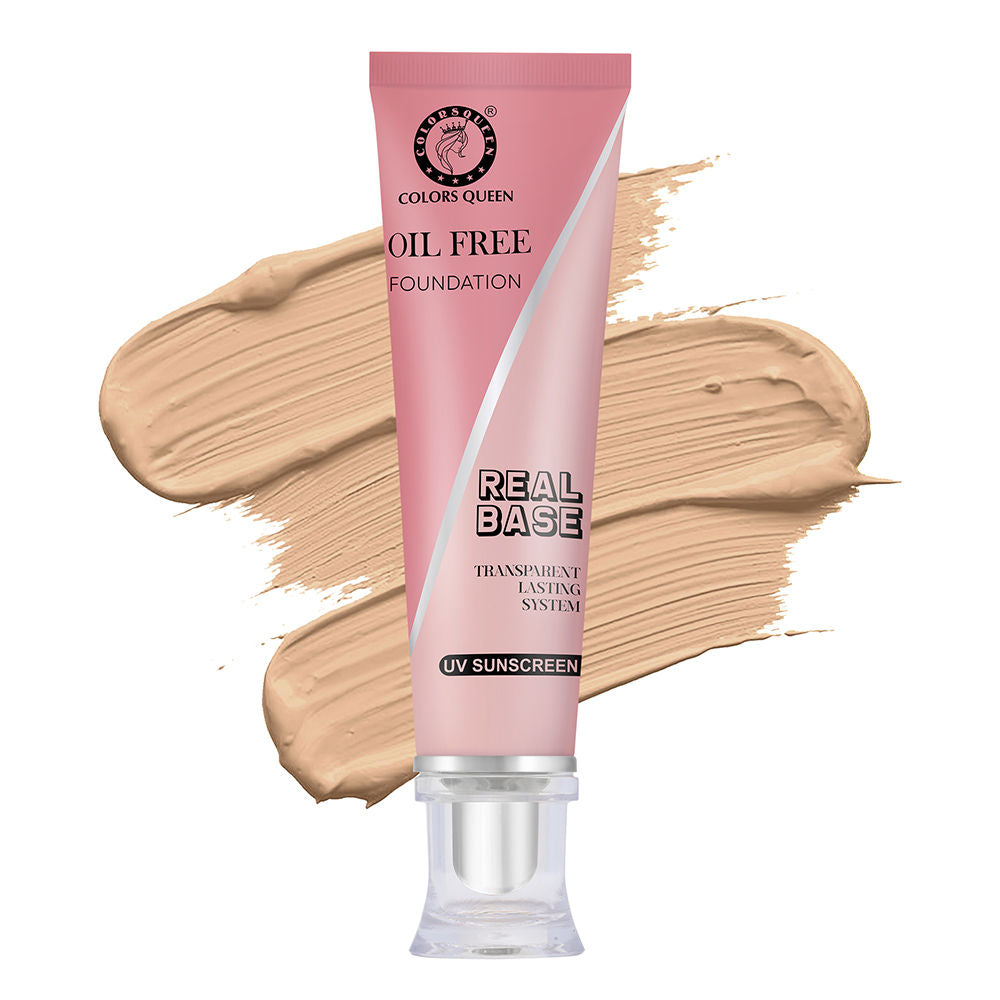 Real Base Oil Free Foundation - Nude Beige 04