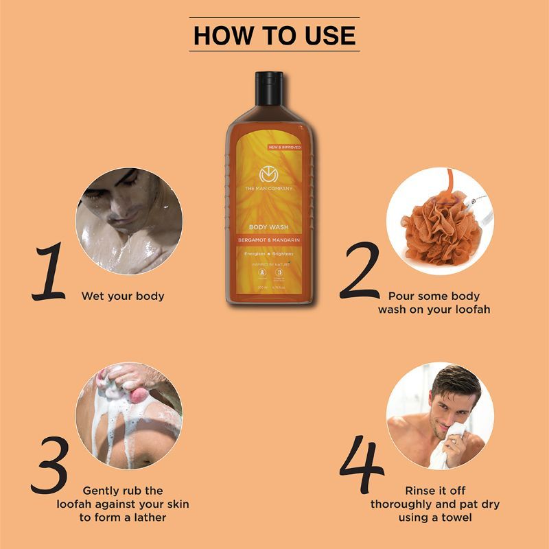 Bergamot & Mandarin Body Wash