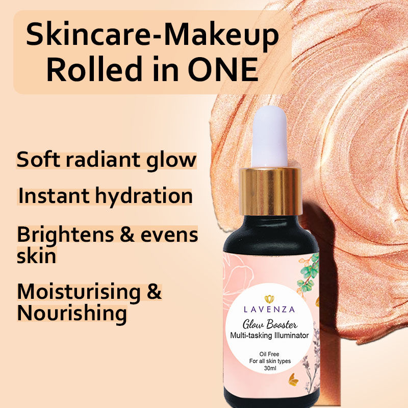 Silicone-Free, Clean Illuminating Serum + Highlighter + Glow Primer
