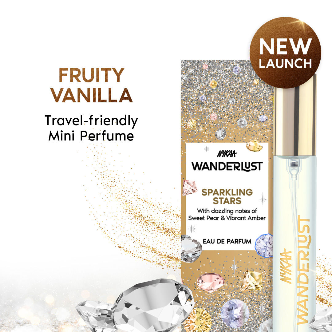 Nykaa Wanderlust Forbidden Garden EDP For Women Travel Perfume Jasmine & Magnolia Long Lasting - Sparkling Stars
