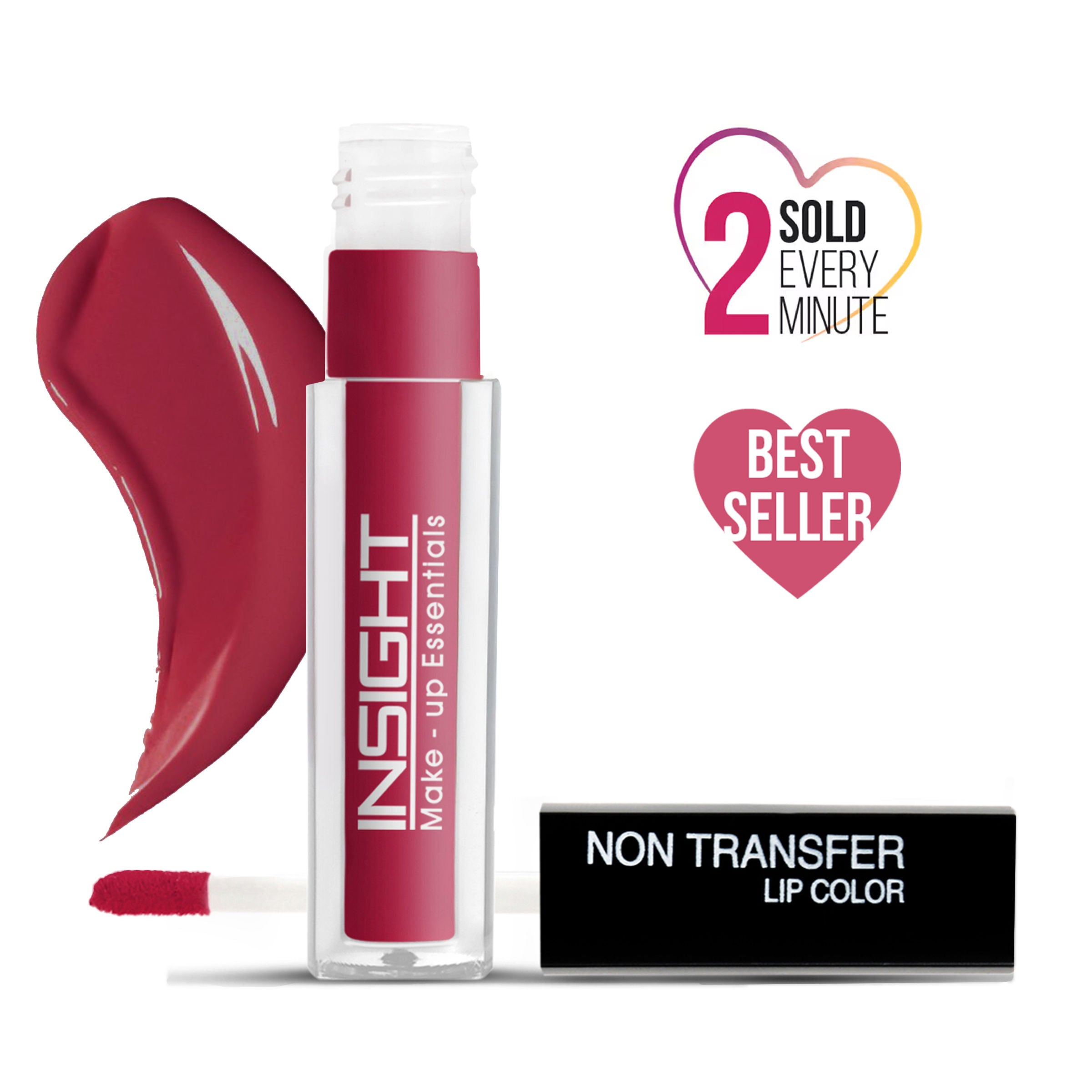 Non-Transfer Lip Color, 12hr Long Lasting Matte Lips, Moisturizing & Light Weight - 05 Cocoa Plum
