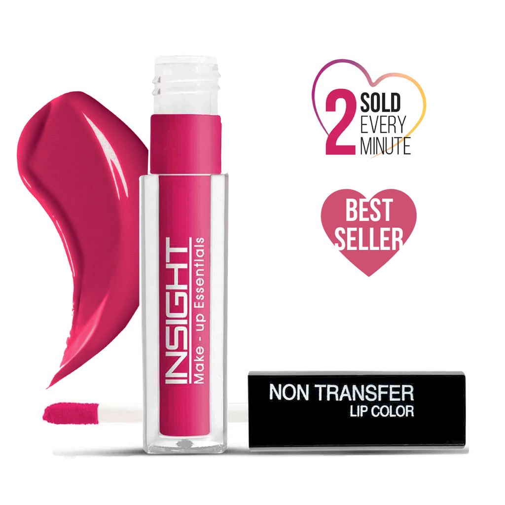 Non-Transfer Lip Color, 12hr Long Lasting Matte Lips, Moisturizing & Light Weight - 07 Satin Rose