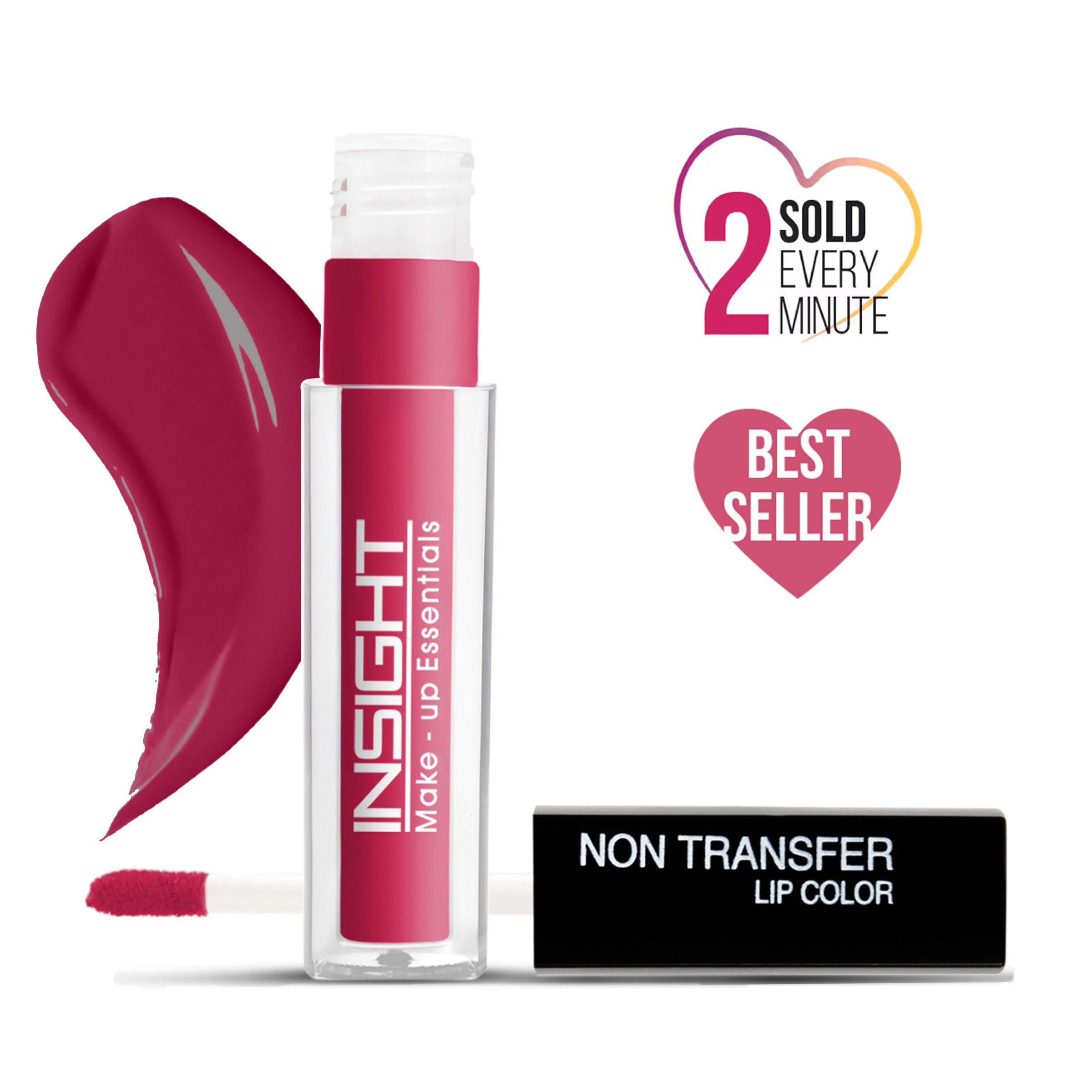 Non-Transfer Lip Color, 12hr Long Lasting Matte Lips, Moisturizing & Light Weight - Sugar Plum