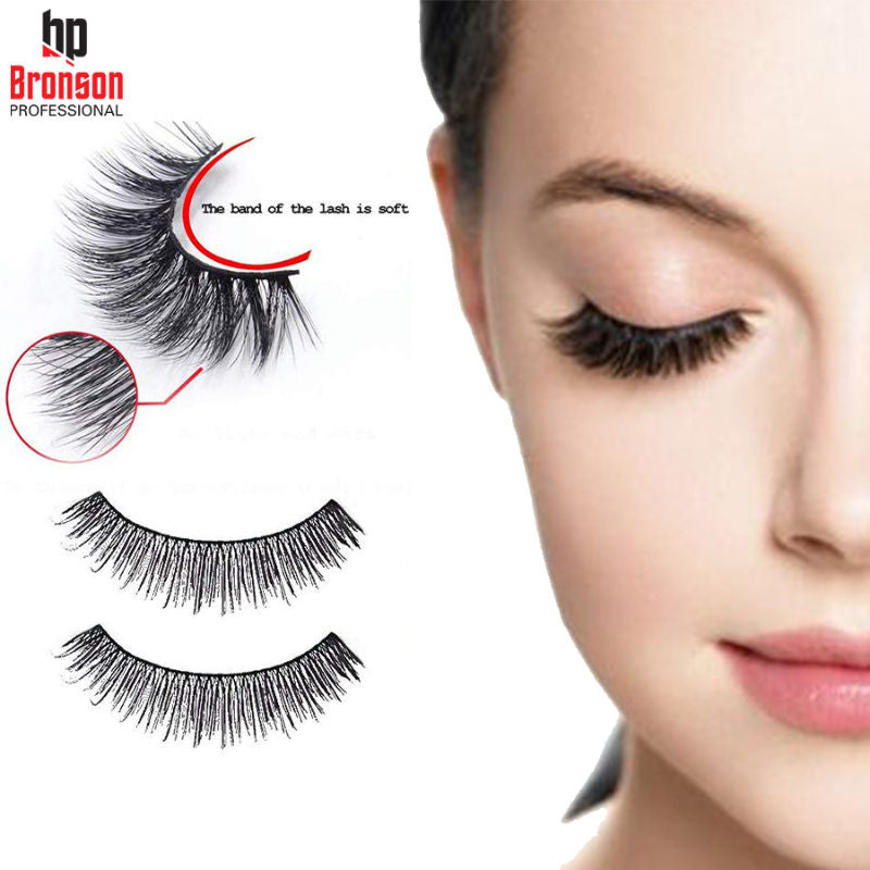 Synthetic Hair and Lightweight long natural look False Eyelashes– 53