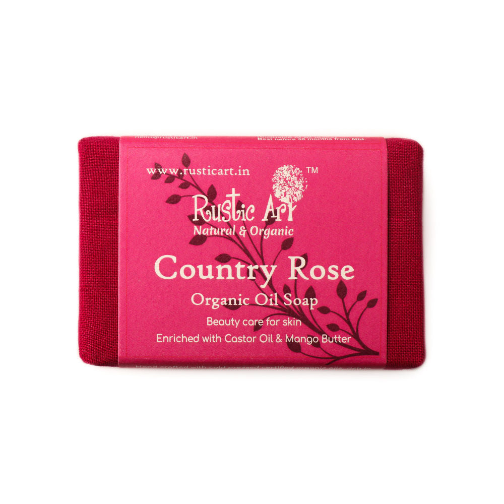 Organic Country Rose Soap