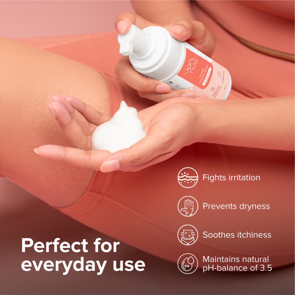 Foaming Intimate Wash with Aloe Vera + Lactic Acid