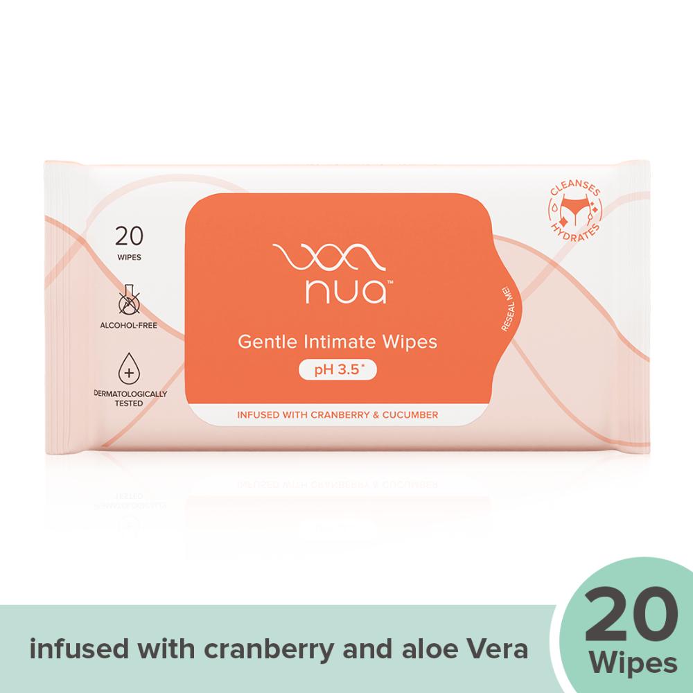 Gentle Intimate Wipes pH 3.5 | 100% Biodegradable
