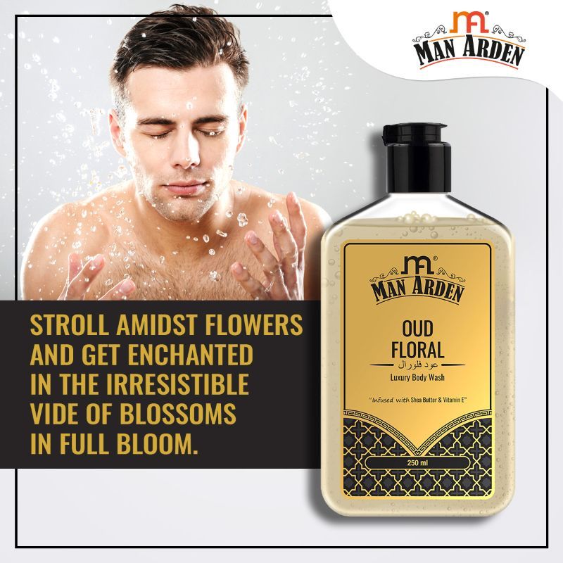 Oud Floral Luxury Body Wash Infused With Shea Butter & Vitamin E