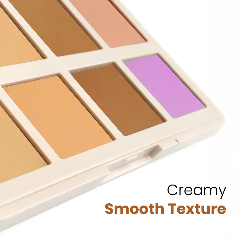 Perfect Cover Concealer Palette, 8 In 1 Conceal, Correct & Contour