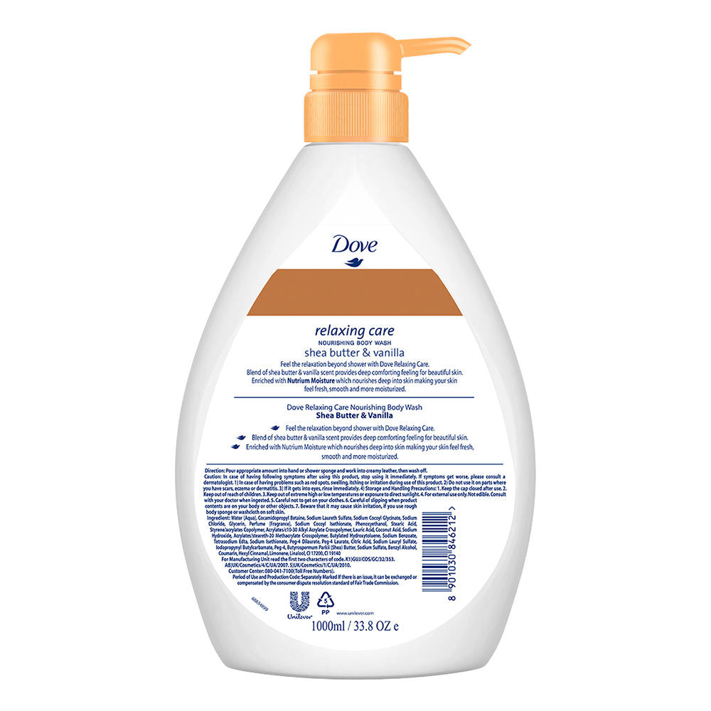 Body Wash - Relaxing Care Shea Butter & Vanilla Nourishing