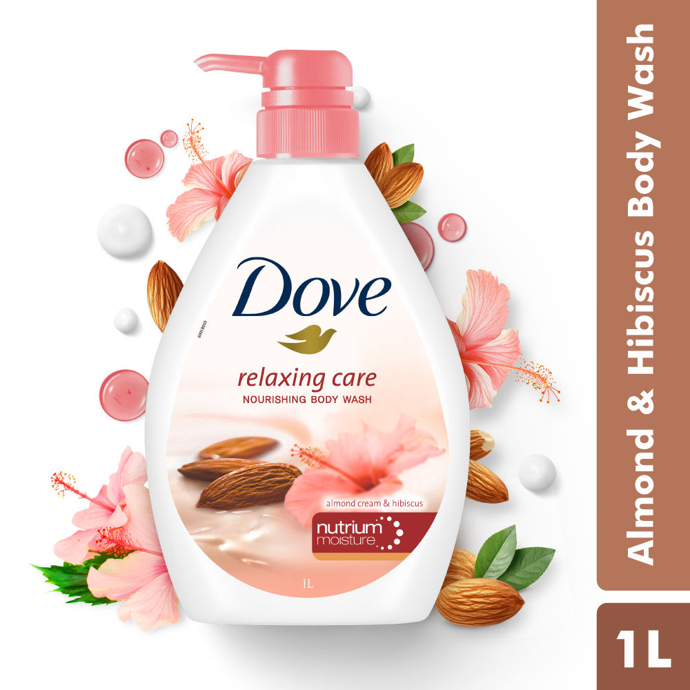 Body Wash - Relaxing Care Almond Cream & Hibiscus Nourishing