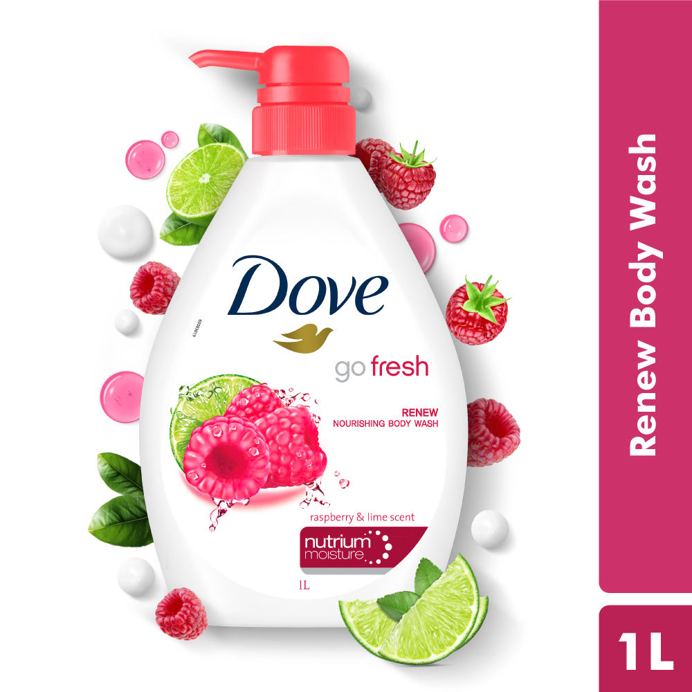 Body Wash - Renew Raspberry & Lime Scent Nourishing