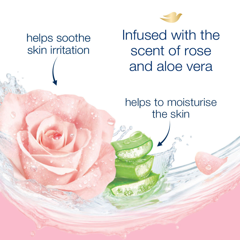 Body Wash- Soothing Rose & Aloe Vera Body