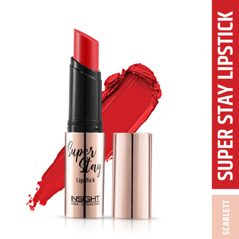 Super Stay Lipstick, Long Lasting Lightweight Transferproof Formula - Scarlett