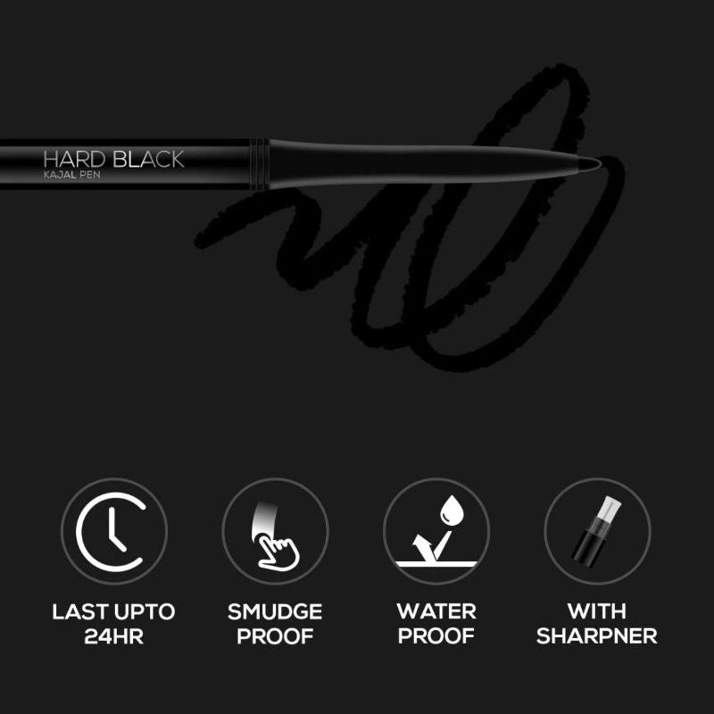 Hard Black Kajal Pen