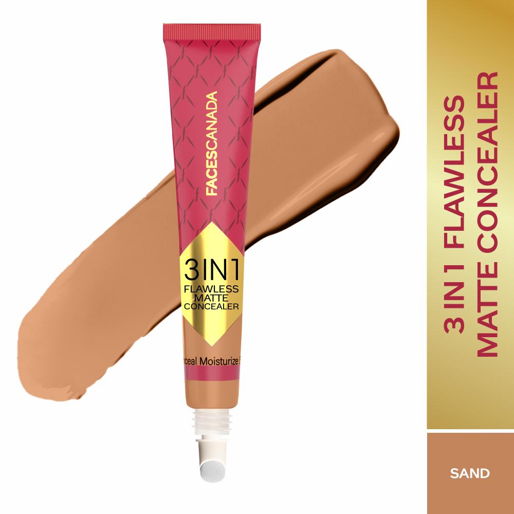 3 In 1 Flawless Matte Concealer - Sand