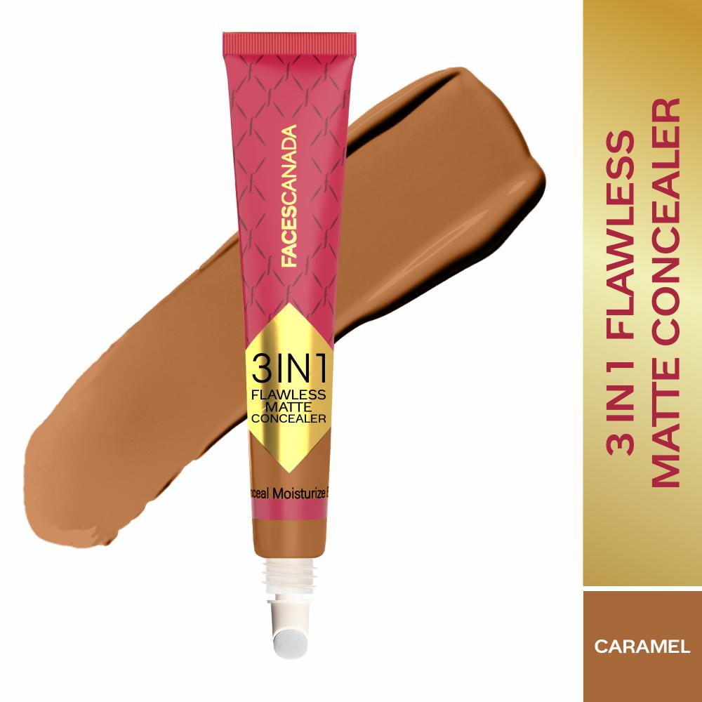 3 In 1 Flawless Matte Concealer - Caramel