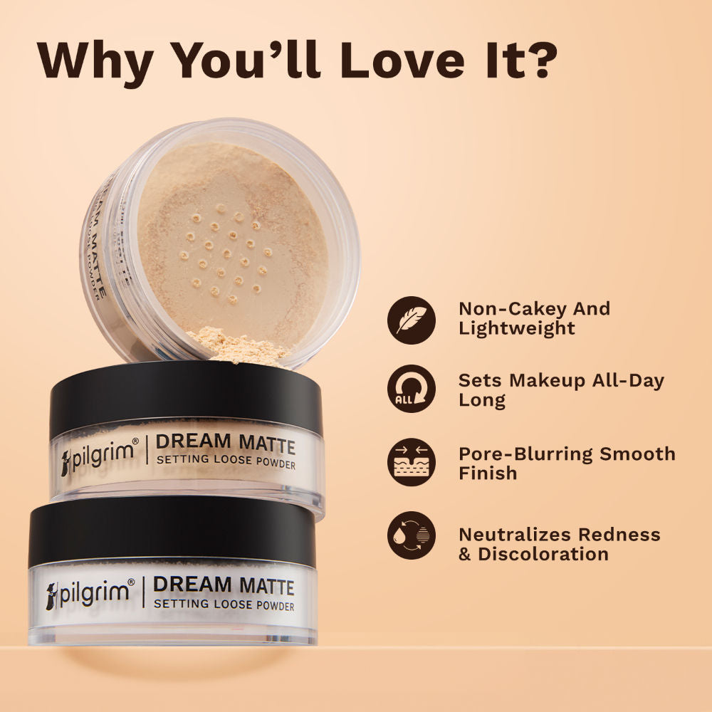 Pore Blurring Airbrush Finish Loose Powder