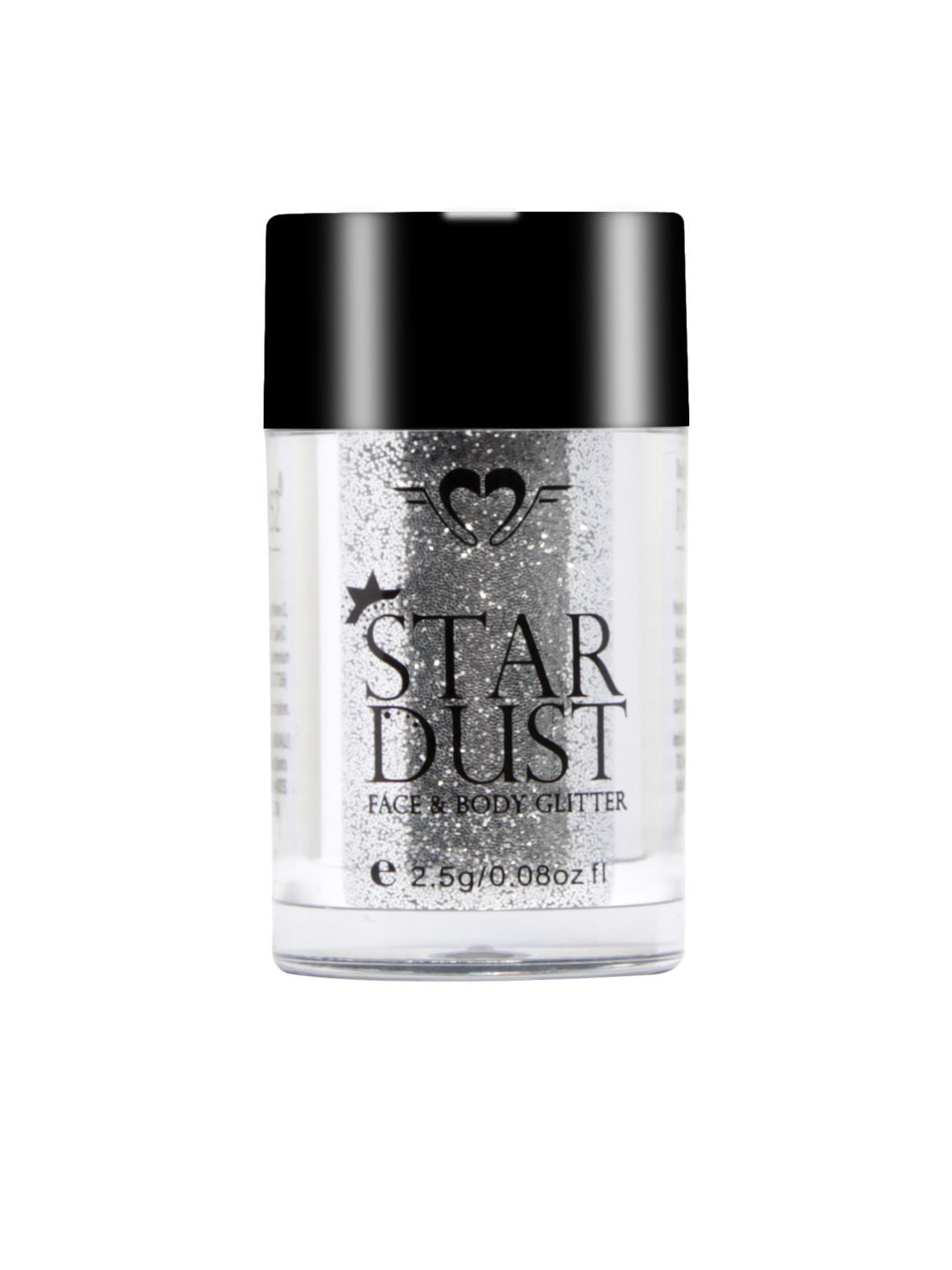 Star Dust Face & Body Glitter - Silver Castle