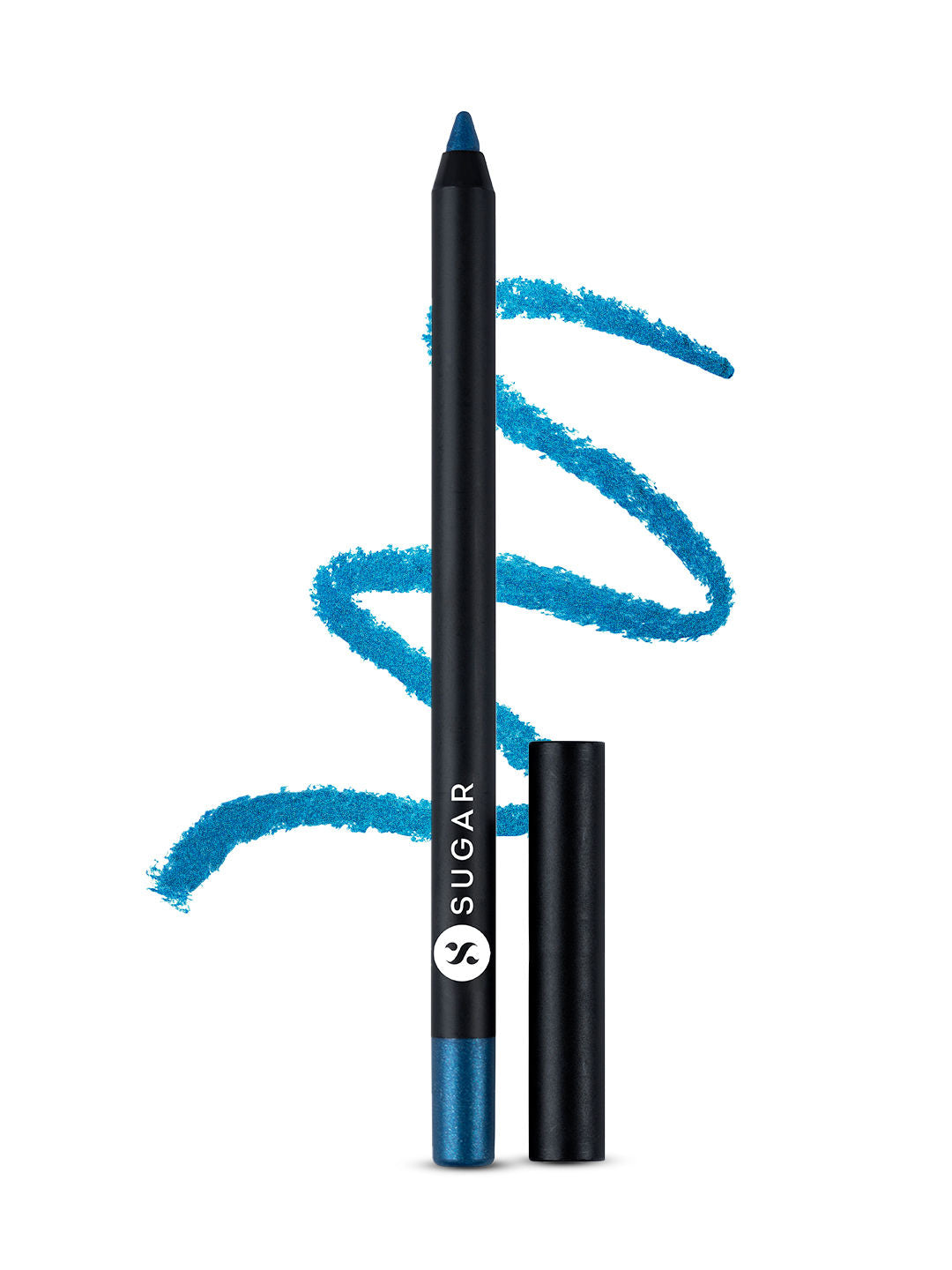 Stroke Of Genius Heavy Duty Kohl With Free Sharpener - 01 Back To Black - 09 Blue Brew