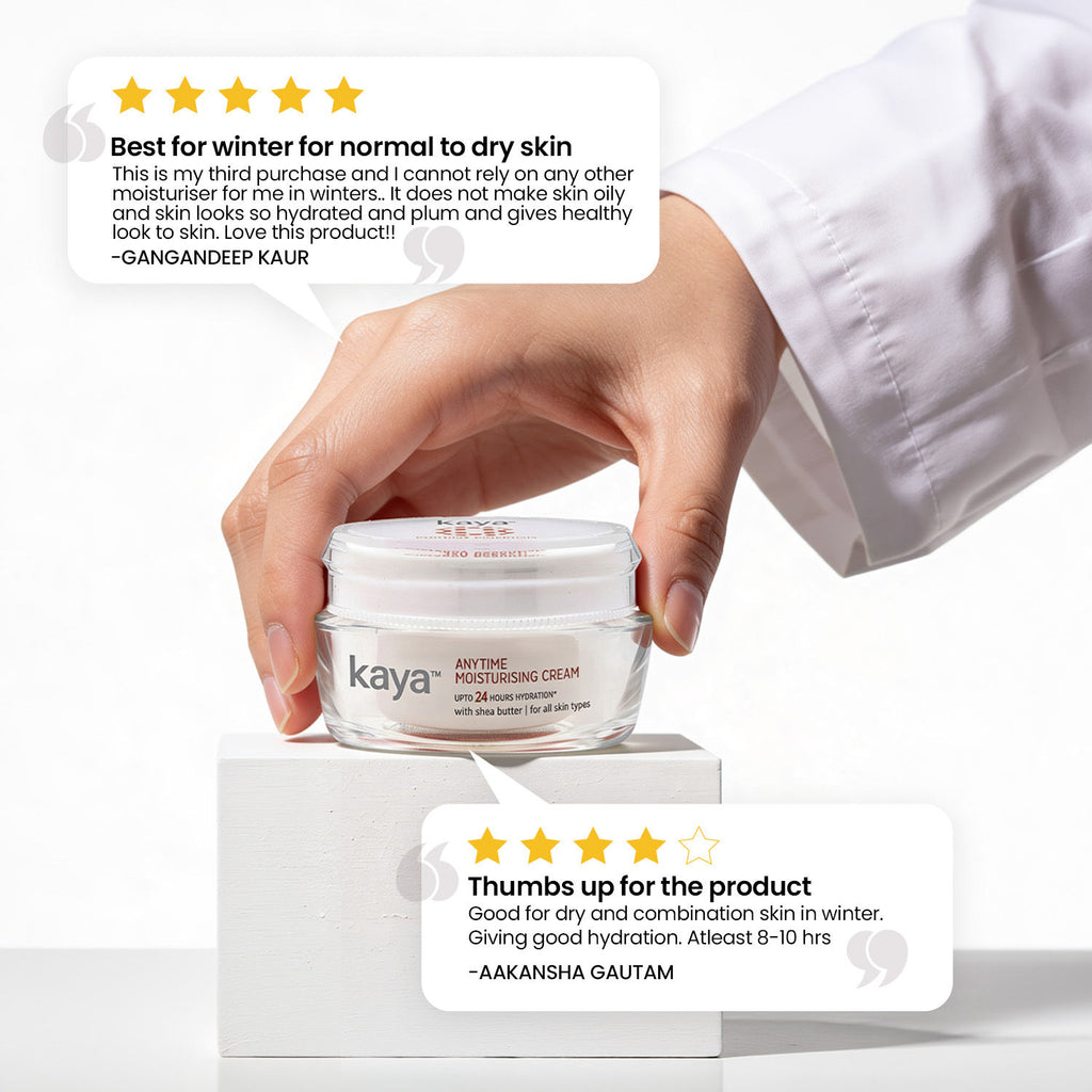 Anytime Moisturising Cream, with Shea Butter for all skin types