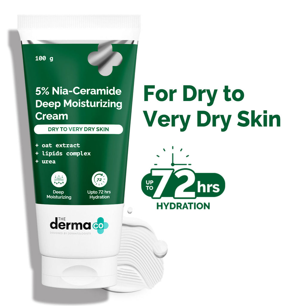 5% Nia-Ceramide Deep Moisturizing Cream for Dry and Very Dry Skin