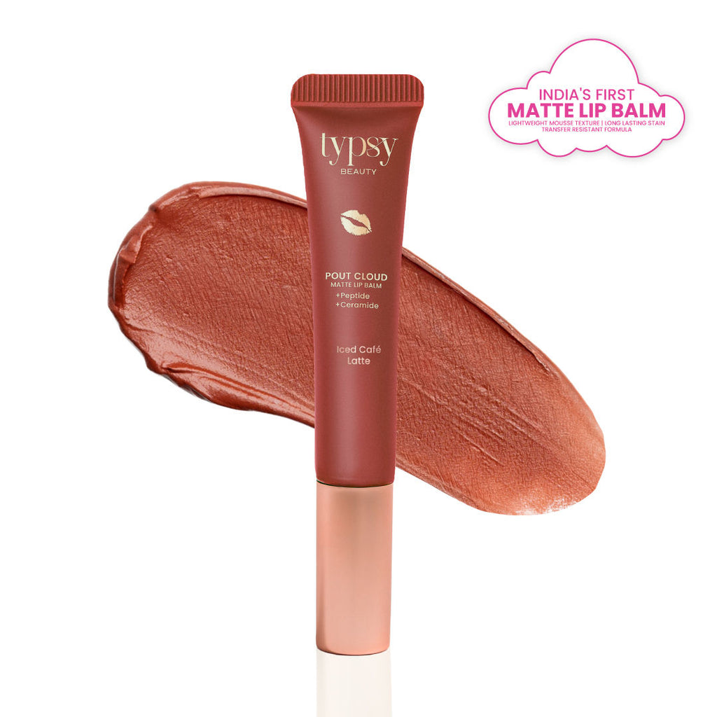 Pout Cloud Matte Lip Balm - Iced Cafe Latte