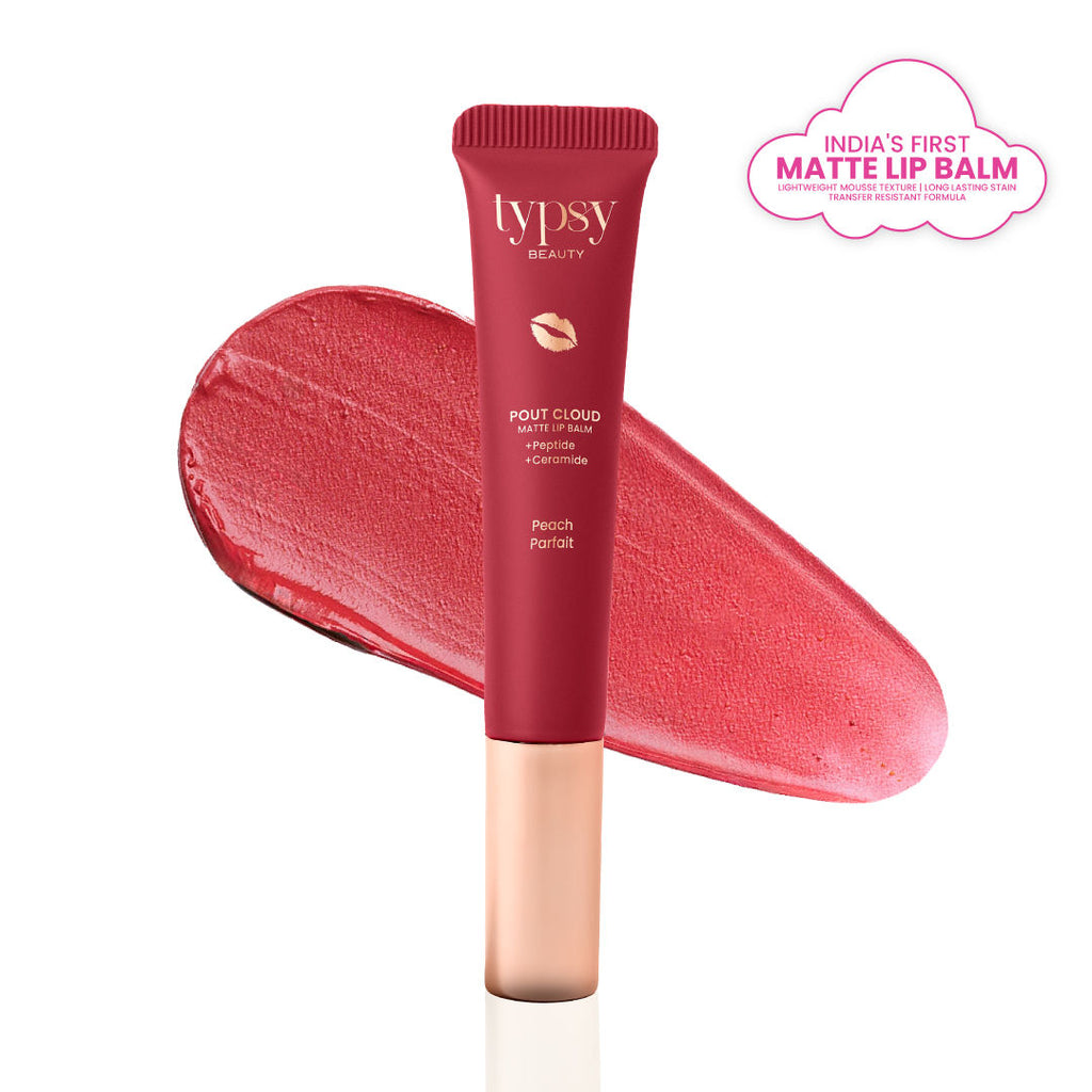 Pout Cloud Matte Lip Balm - Peach Parfait