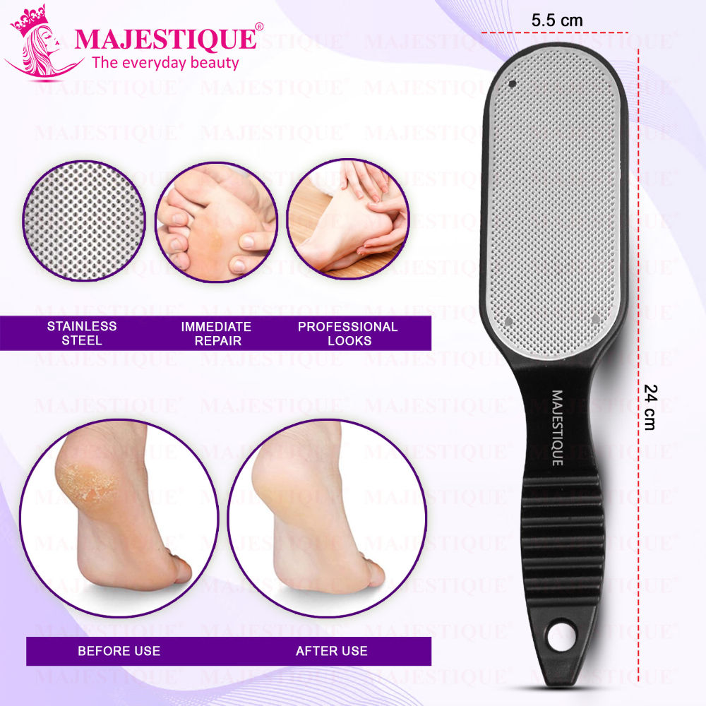Curved Foot Scrubber and Pedicure Tool