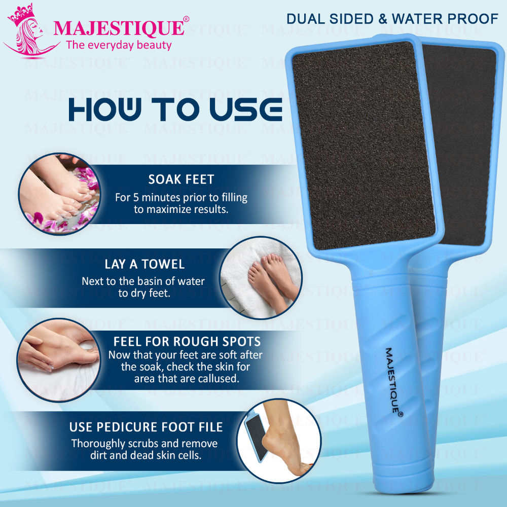 Dual Sided Large Foot Filer and Pedicure Tool