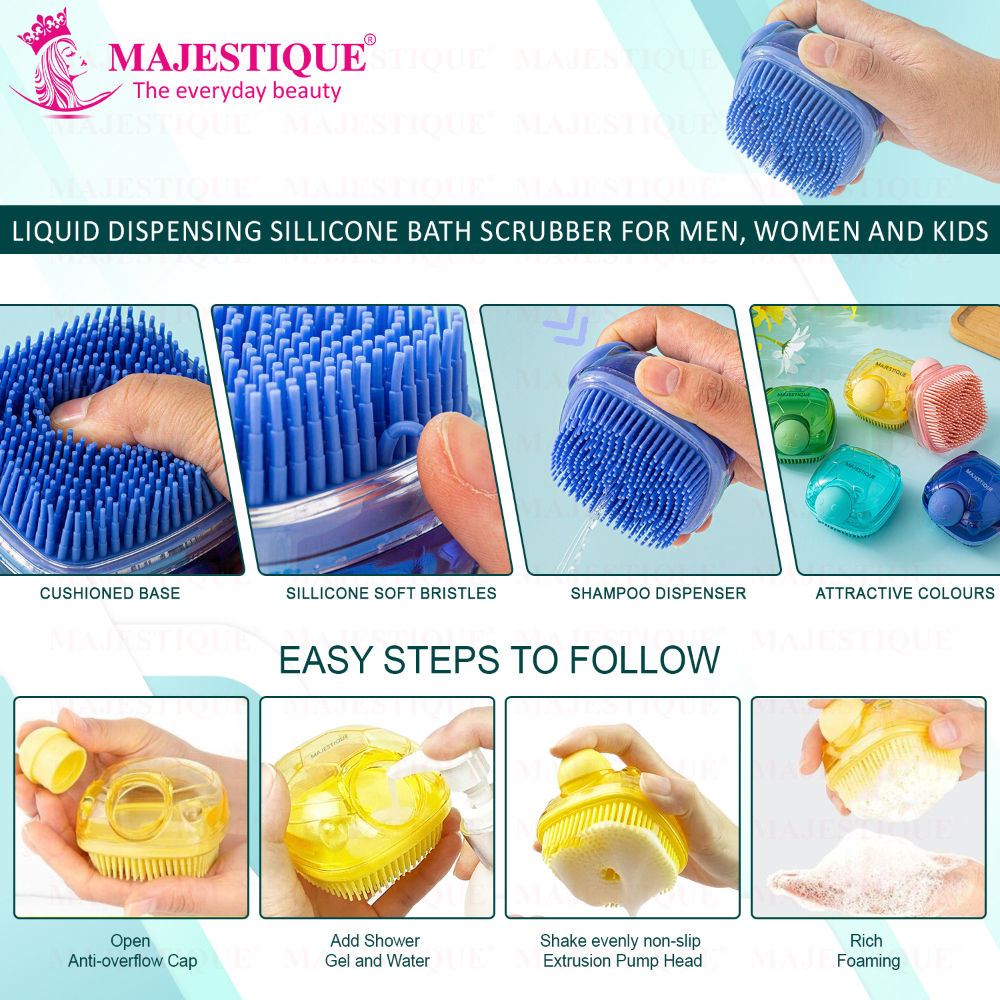 Liquid Dispensing Bath Scrubber
