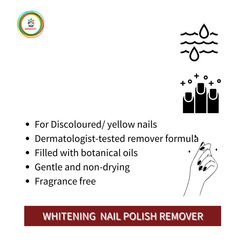 Whitening Nail Polish Remover