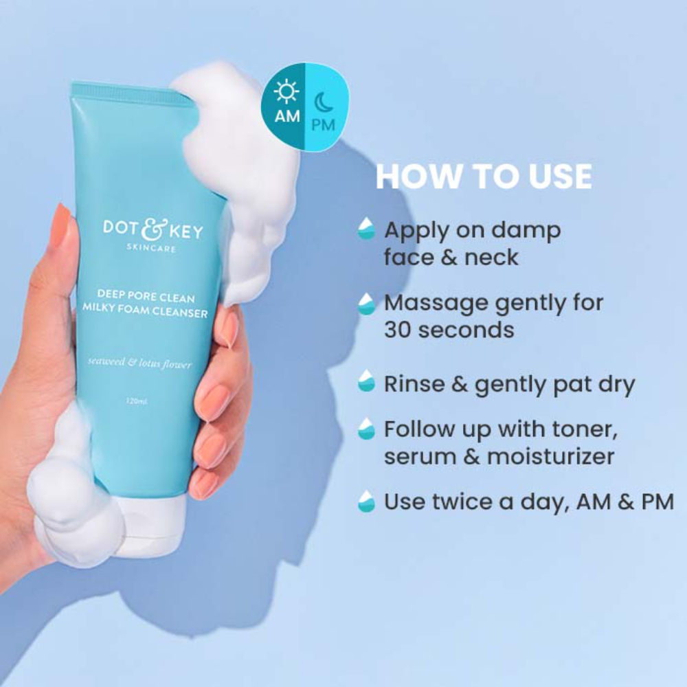 Deep Pore Clean Milky Foam Cleanser