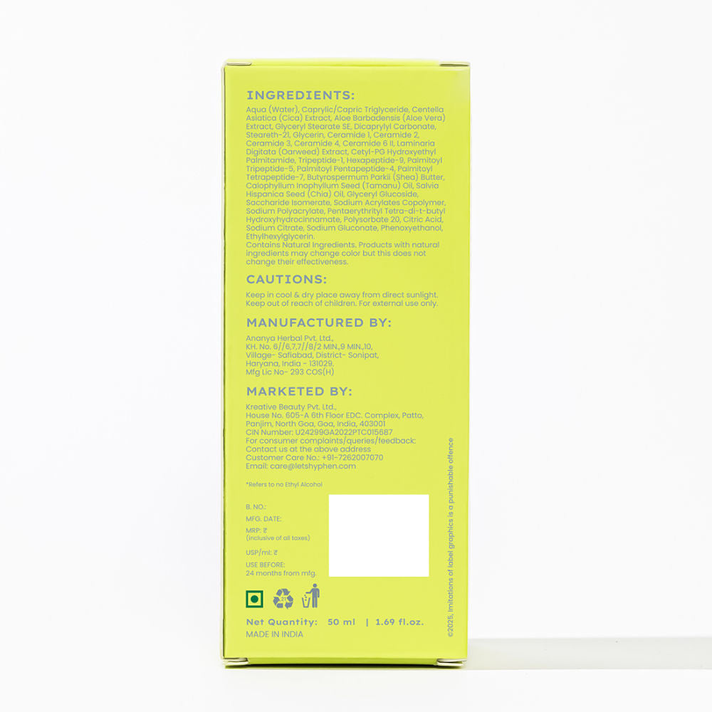 2% Ceramide-Peptide Complex Barrier Repair Moisturizer-Dry Skin Non-Comedogenic & Lightweight