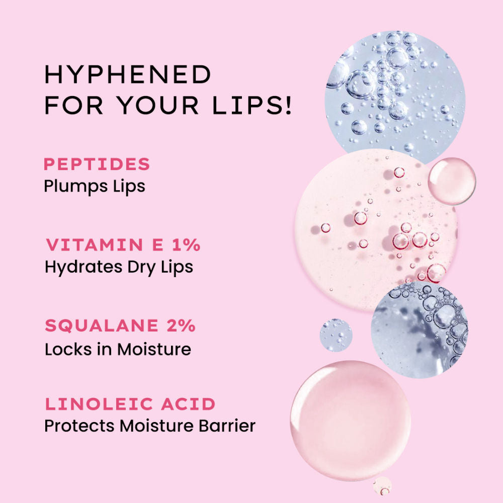 Tinted Lip Balm - Marshmallow, 1% Vit E, 2% Squalane & Peptides, Brightens & Moisturizes