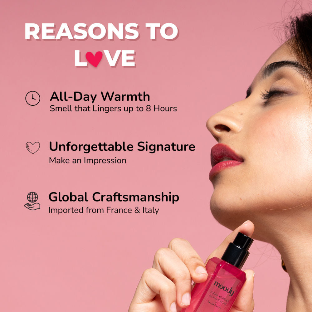 Strawberries Champagne Eau De Perfume for Women