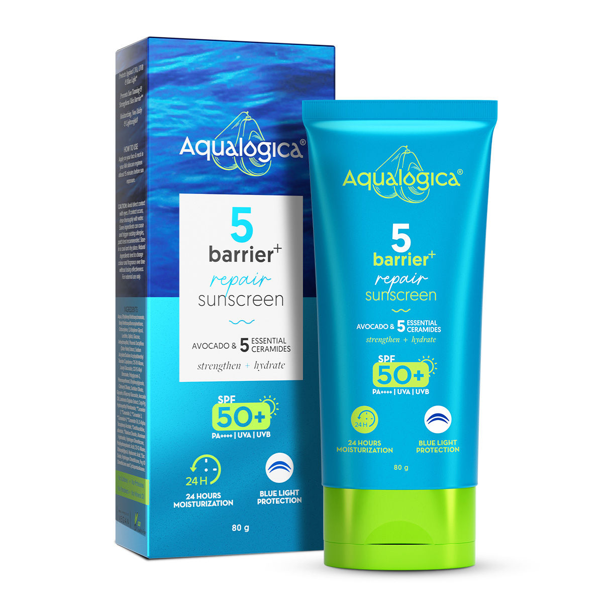 5 Barrier+ Repair Sunscreen With Avocado & 5 Essential Ceramides SPF 50 PA++++ UVA/B
