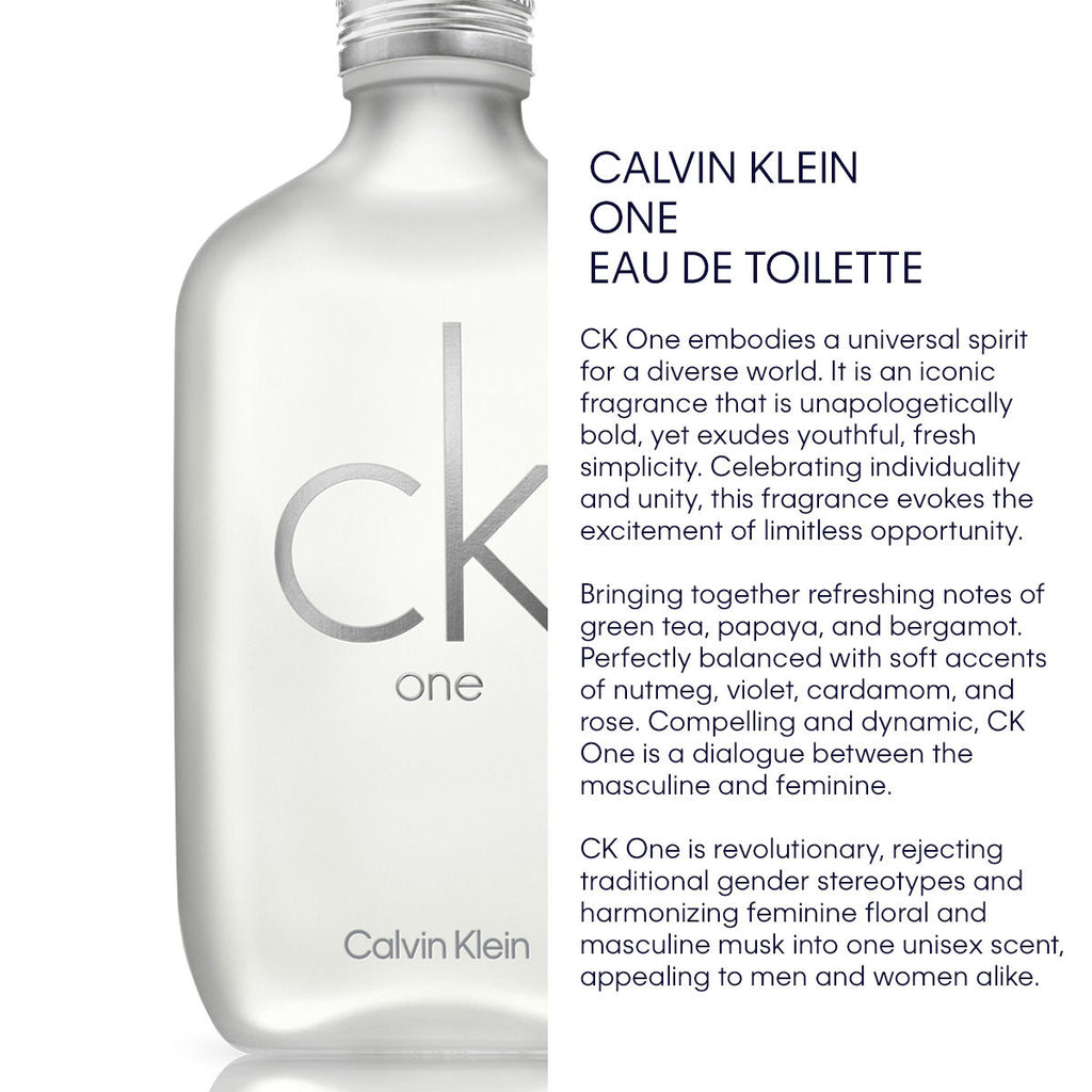 CK One For Women & Men Eau De Toilette