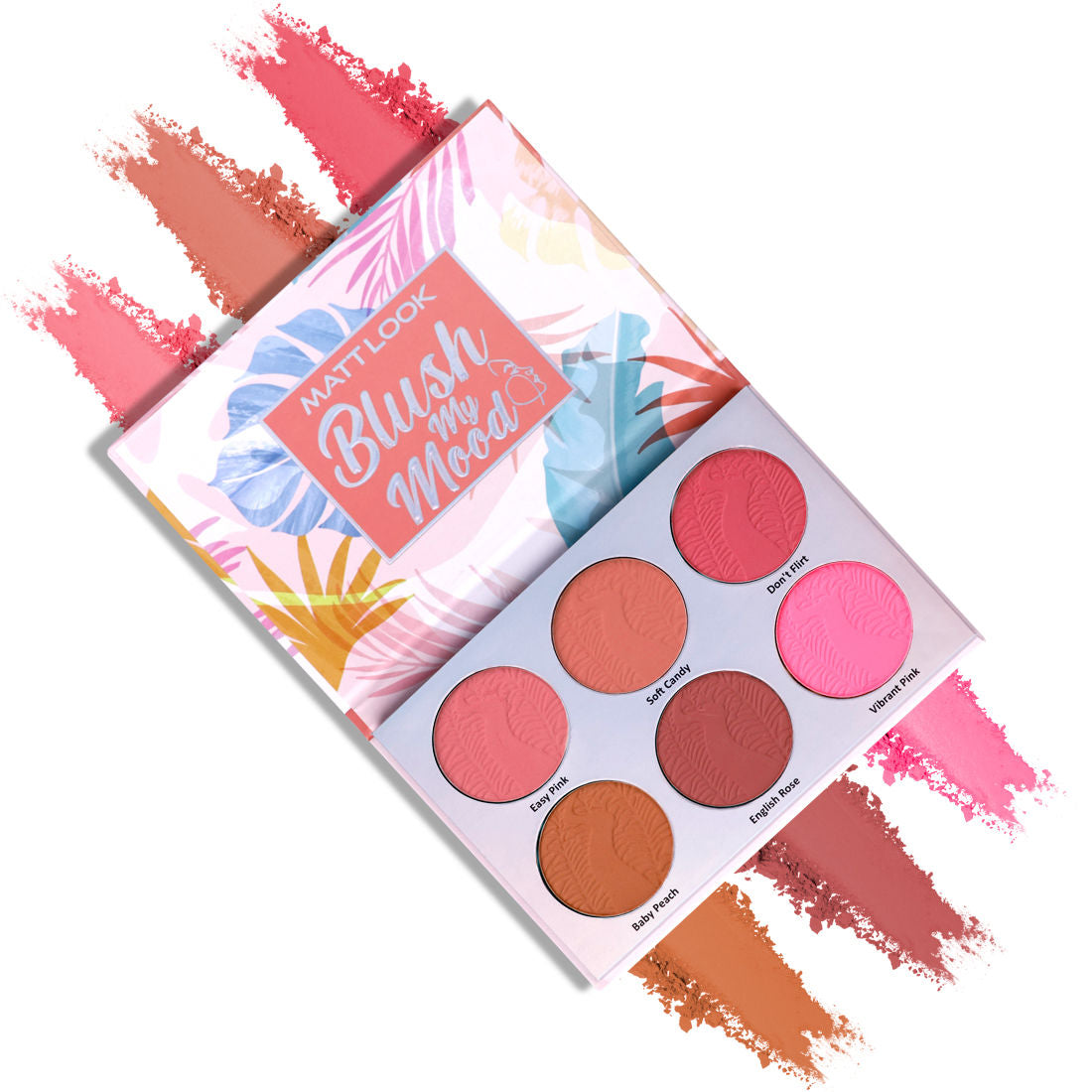 Blush My Mood Highly Pigmented Blusher Palette - 01 Made In Heaven