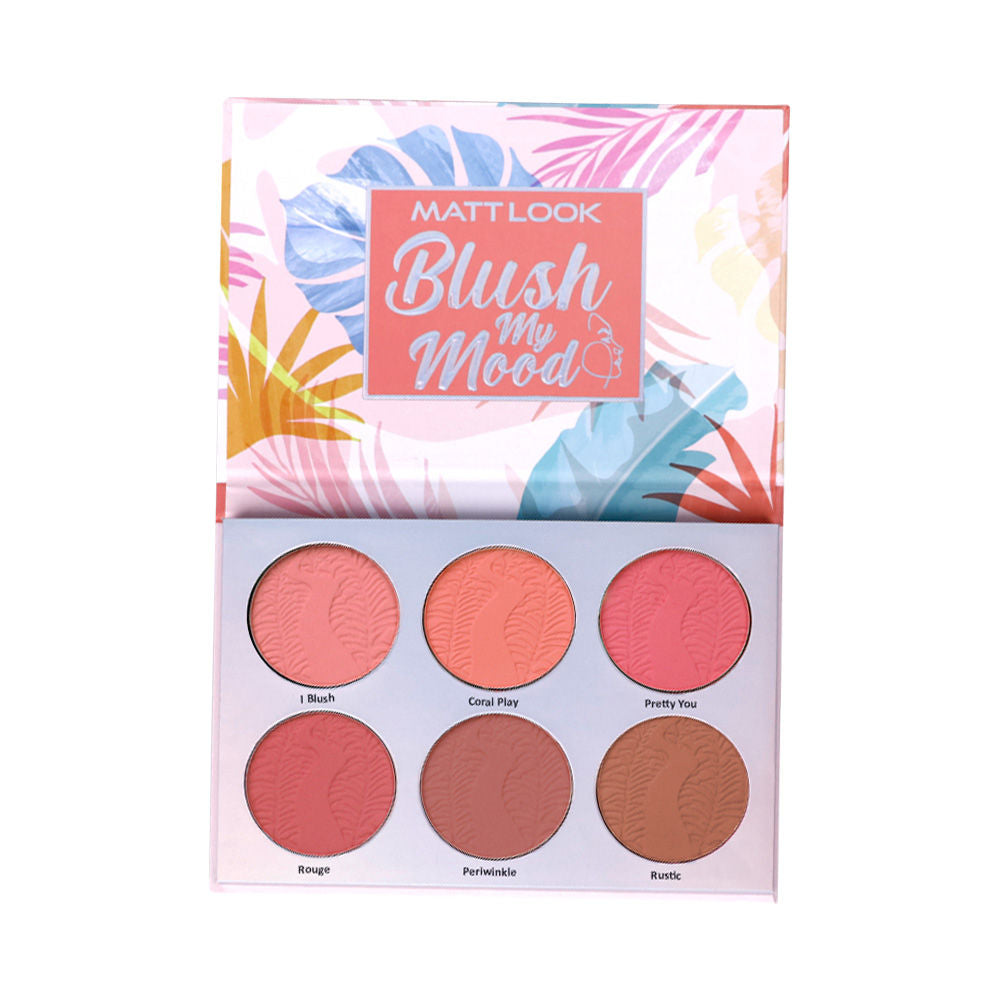 Blush My Mood Highly Pigmented Blusher Palette