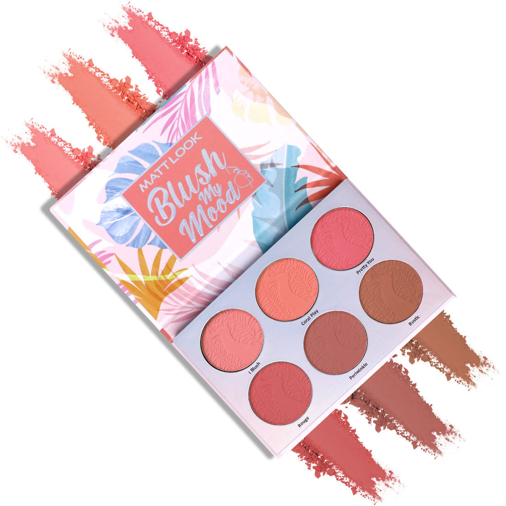 Blush My Mood Highly Pigmented Blusher Palette