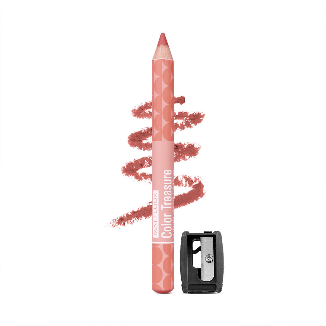 Color Treasure Luxury Matte Lip Pencil Crayon - 14 Natural Nude