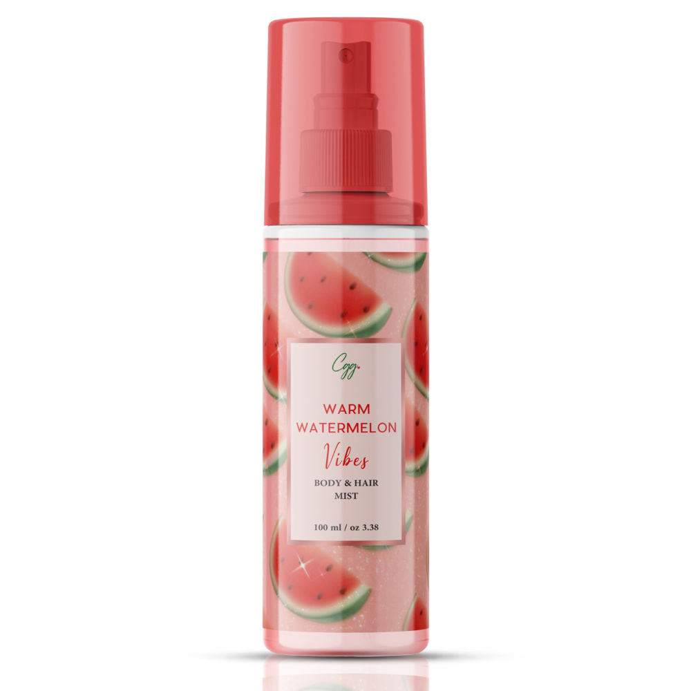 Warm Watermelon Vibes Body & Hair Mist With No Alcohol For Woman