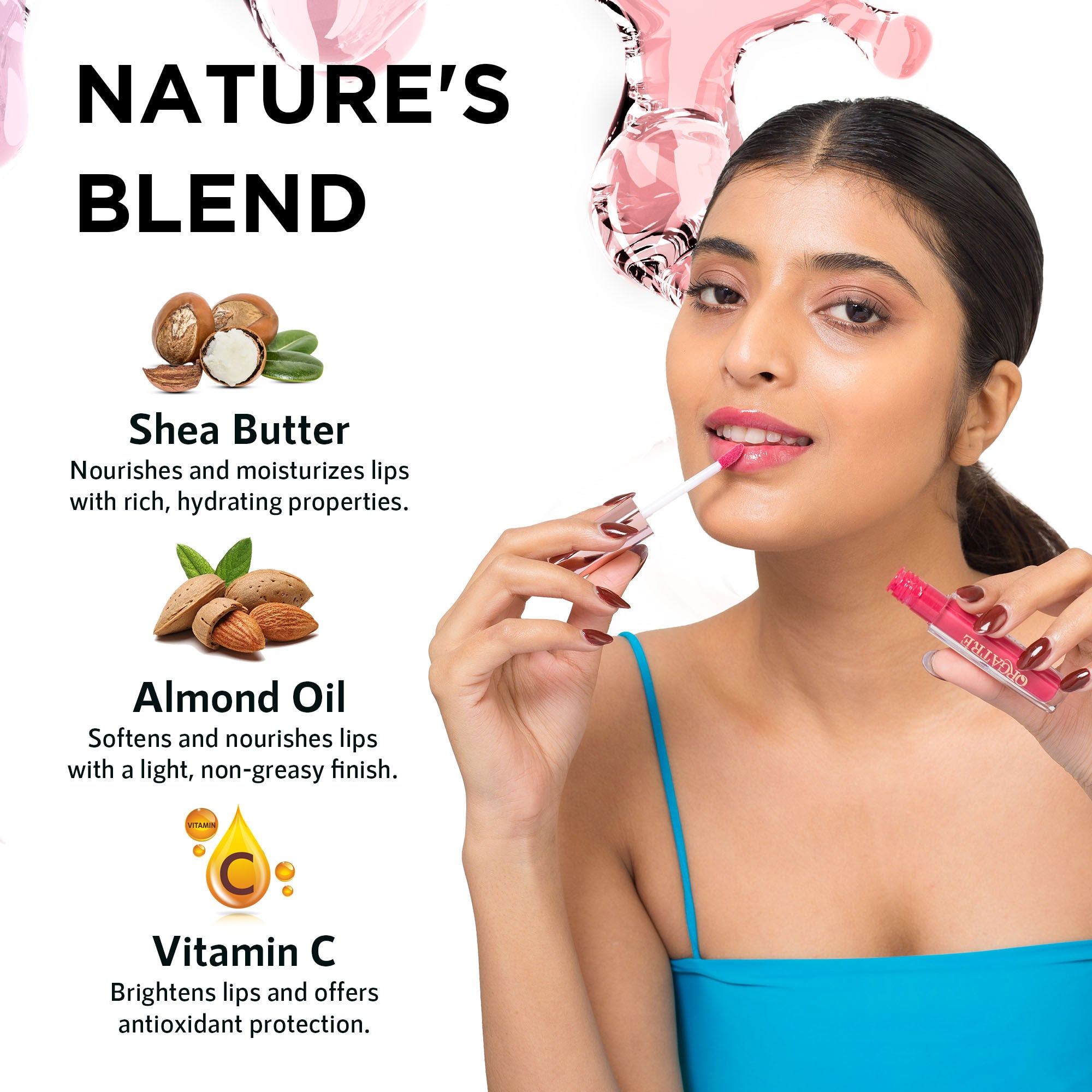 Lip Gloss Fuller Plumped Lips With Instant Shine & Glossy Finish