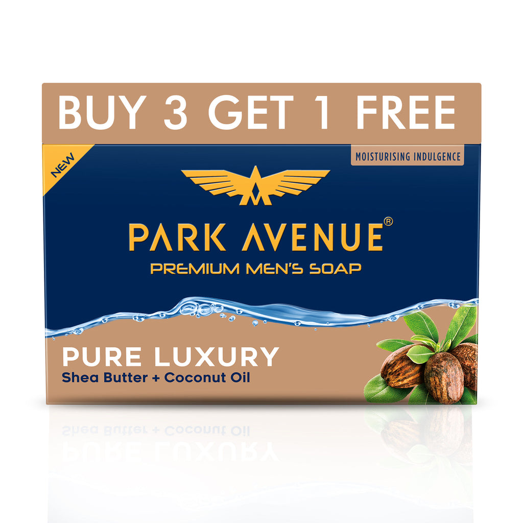 Premium Men's Soap Pure Luxury Shea Butter + Coconut Oil (Buy3 Get1 Free)