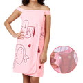 Microfiber Bath Wrap Towel Wearable Cloth Bathrobe for Spa Beach Bathing Shower (Pink)